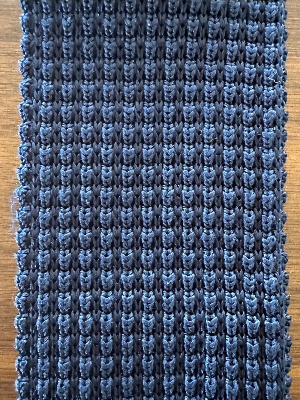 Robert Talbott Carmel Textured Navy Knit Tie